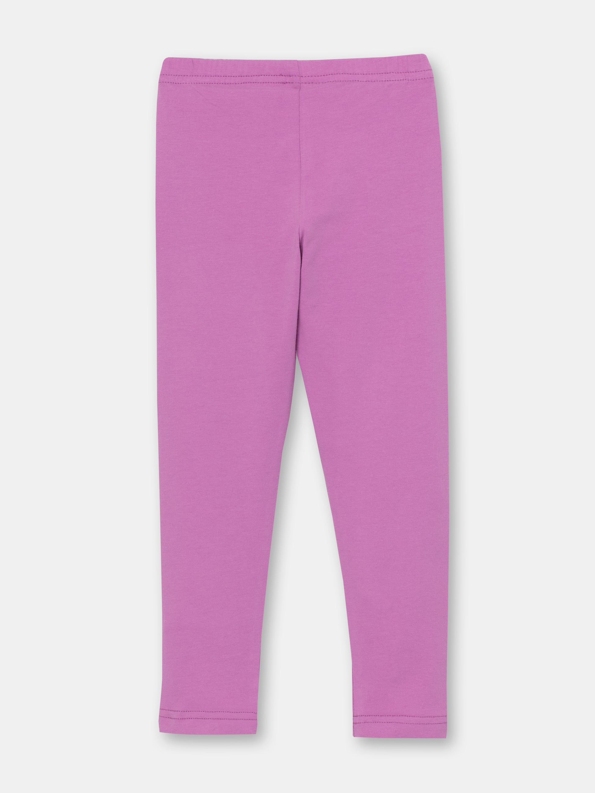 CWKG 70070-44-282 - Cherubino girls violet leggings with puppy in love print - back