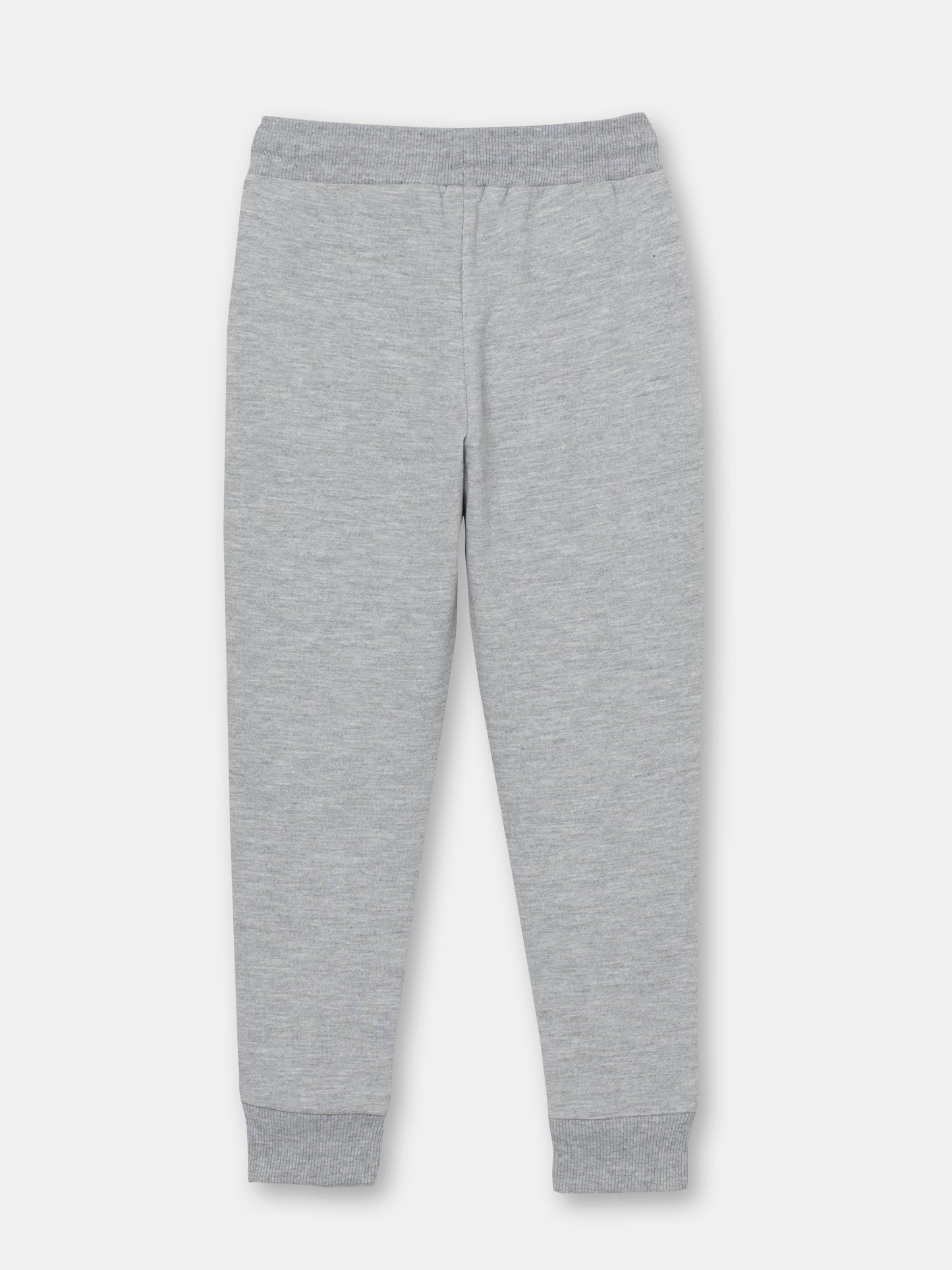 CWKG 70072-11-282 - Cherubino girls light grey melange pants with sunshine embroidery - back